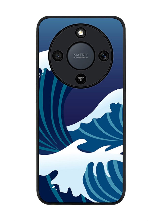 For Honor X9d / Magic8 Lite / X70 Case,Slim fit Camera Protection, Shockproof Thin Phone cover  - Japanese Sea